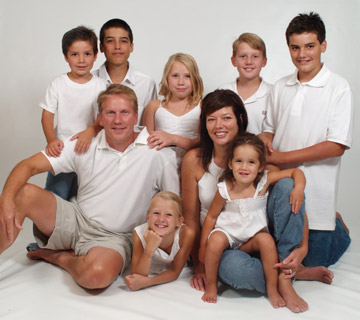 Lisa Adarve Schweikert and Family