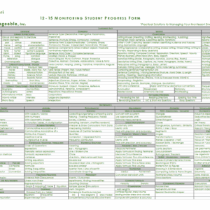 12-15 Monitoring Student Progress Forms